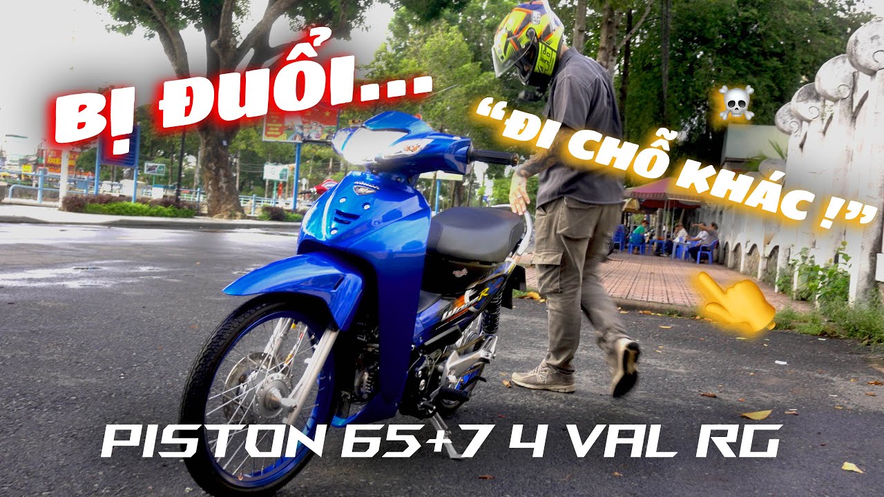 bị đuổi khi đang Review Honda Wave Thái trái 65+7 4Val RG vì quá ồn !