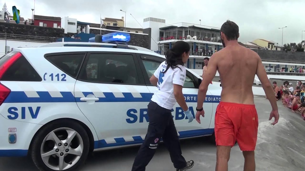 Reportagem 1º Simulacro dos Bombeiros da Ribeira Grande