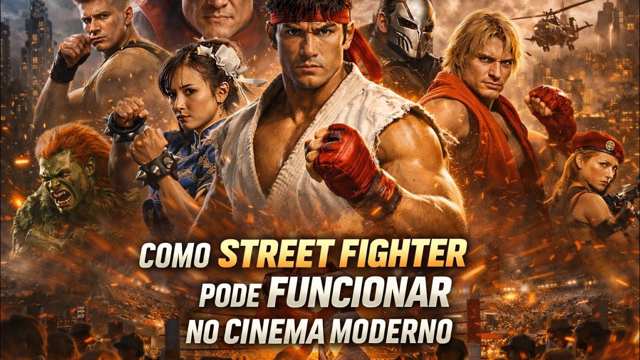 🎮🎬 Street Fighter no cinema: agora vai?