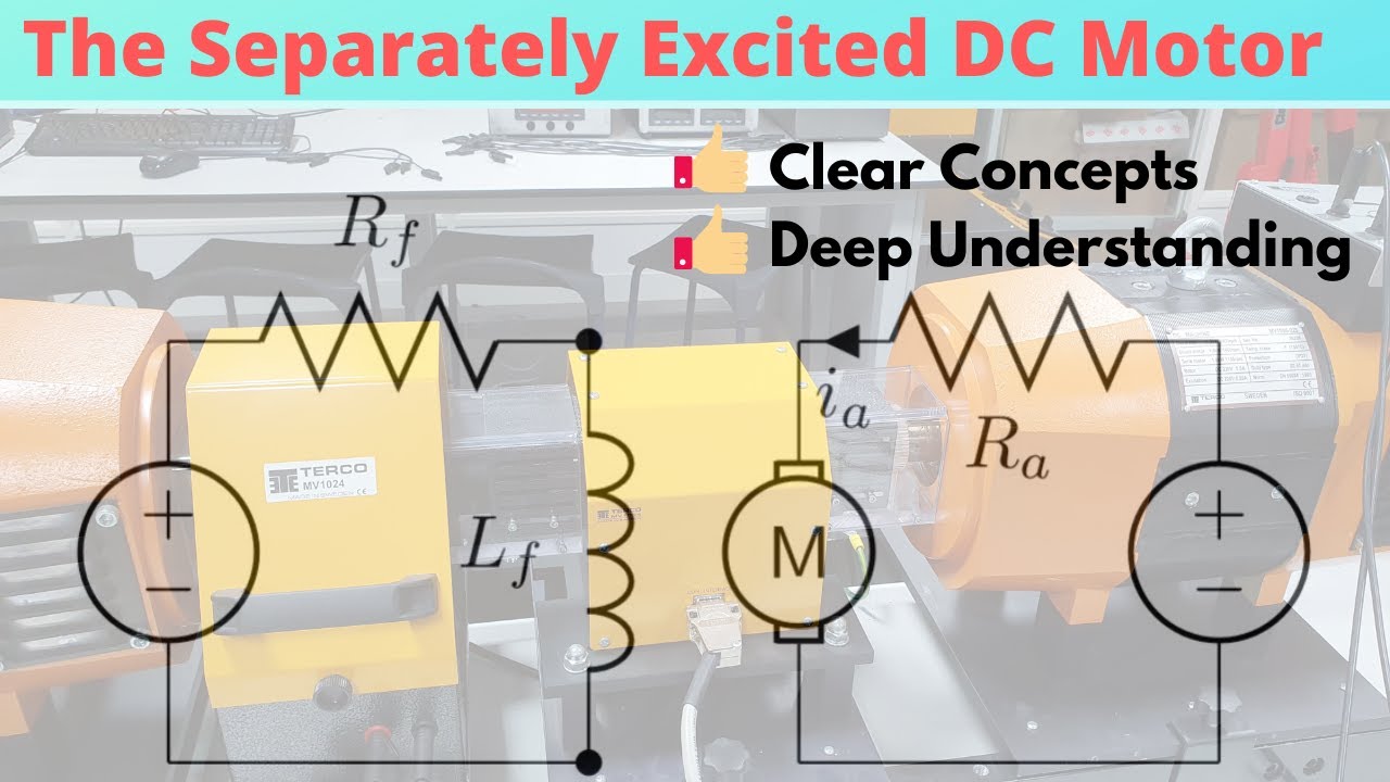 Beginner's guide to The Separately Excited DC Motor
