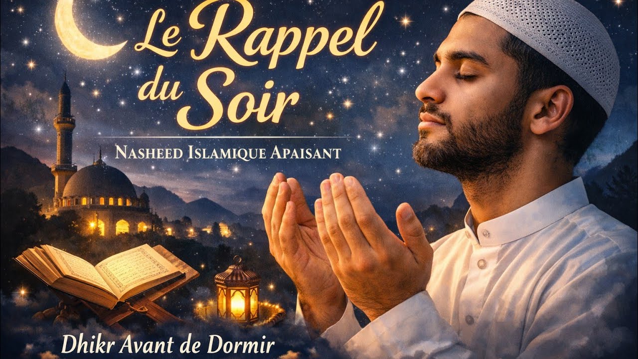 Rappel du Soir Apaisant | Nasheed Halal Sans Musique 🌙 (Dua Avant Sommeil)
