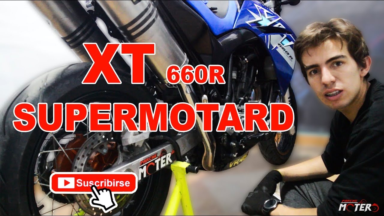 EXOSTOS Y FRENTE SUPERMOTARD PARA XT660R