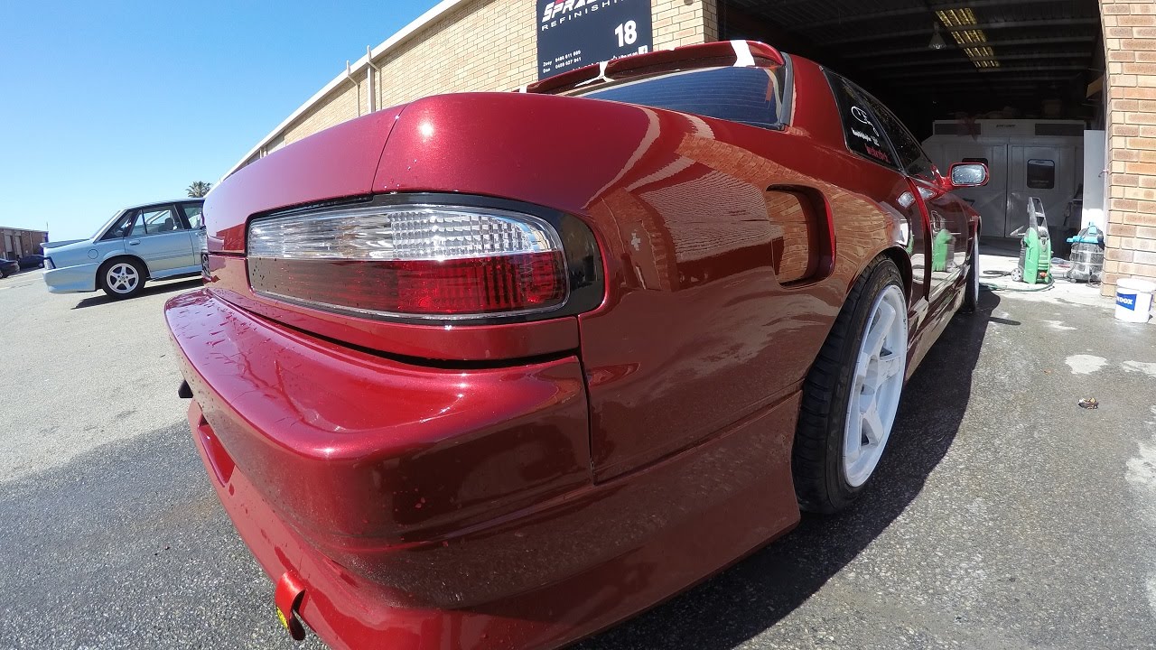 Nissan S13 Грунтовка, подготовка, маскировка и покраска