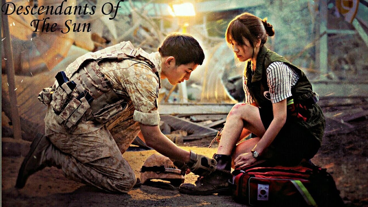 💖Влюбился в нее с первого взгляда💖Потомки солнца💖 • Descendants Of The Sun •