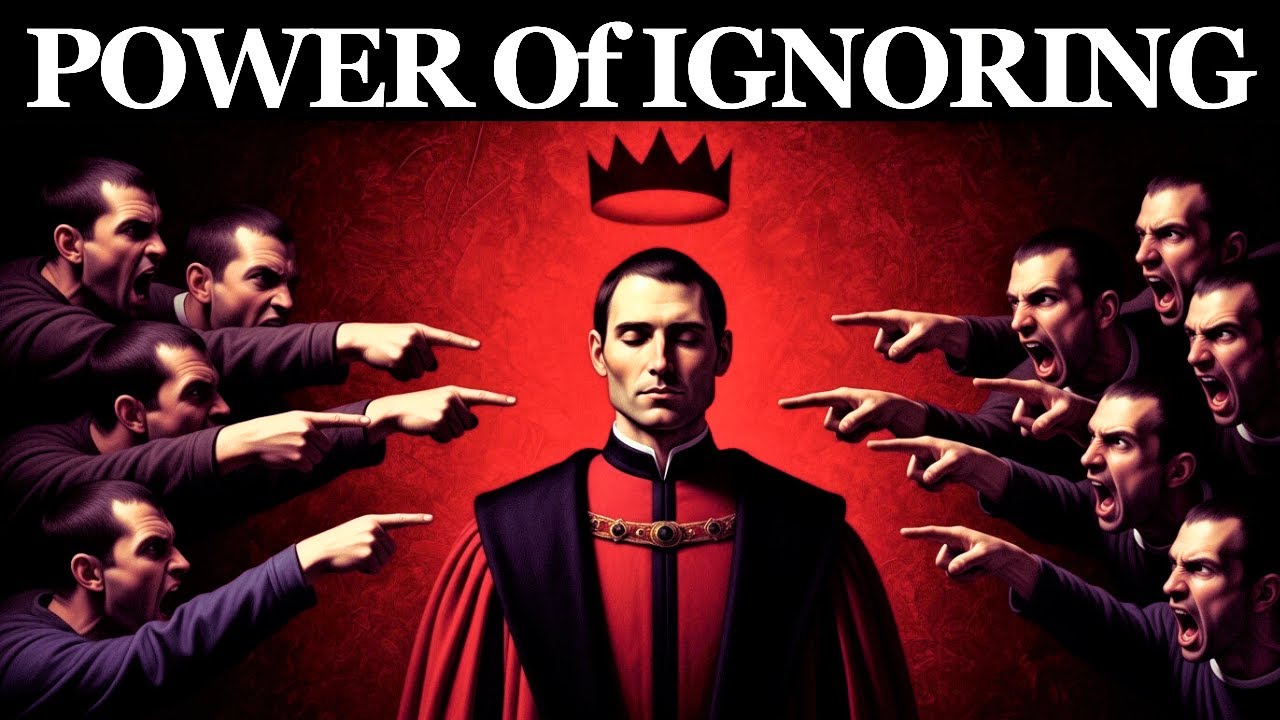 Art Of Ignoring People! Most Ruthless Power | Machiavelli's Dark Psychology Tricks