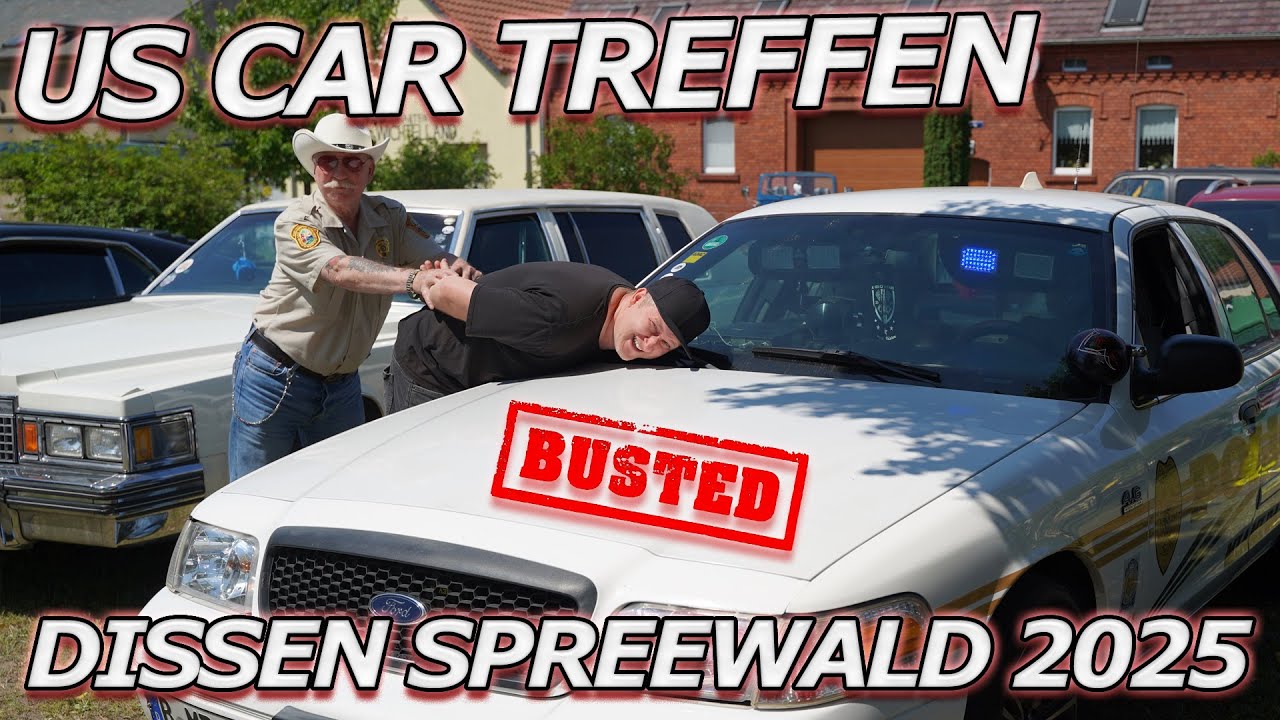 US CAR TREFFEN 2025 IN DISSEN! DIE KRASSESTEN AUTOS AUS AMERIKA UND SEBASTIAN MITTENDRIN!
