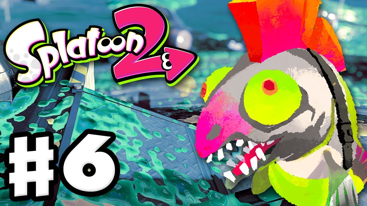 Splatoon 2 - Gameplay Walkthrough Part 6 - Salmon Run Superbonus! (Nintendo Switch)