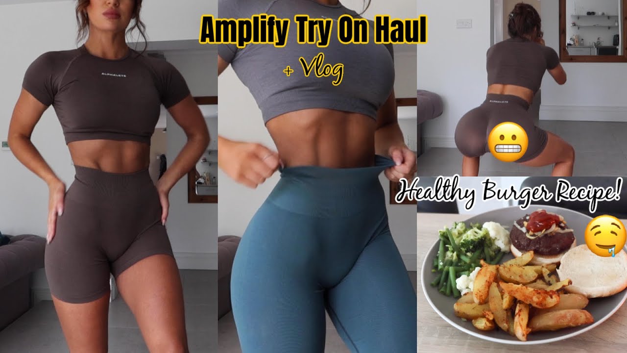 Новый Amplify Try On Haul | День полноценных ног | Рецепт полезного бургера!