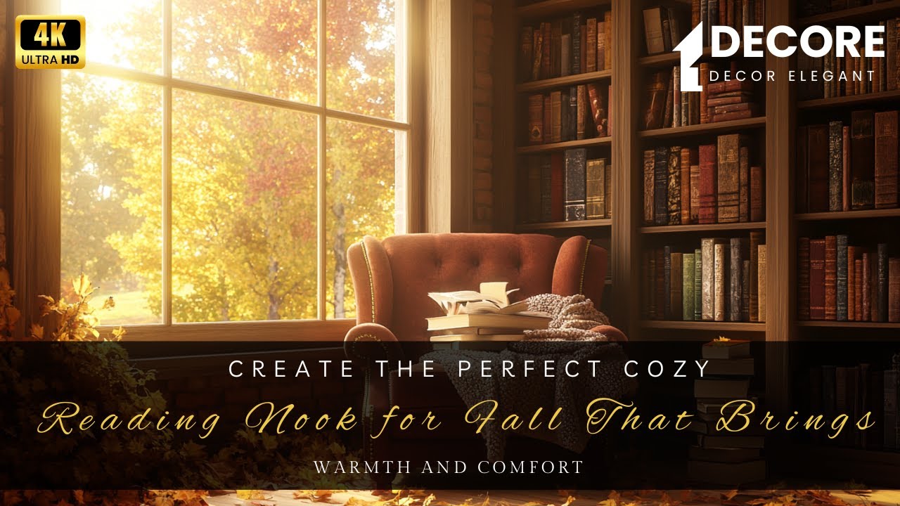 Create the Perfect Cozy Reading Nook for Fall That Brings Warmth and Comfort