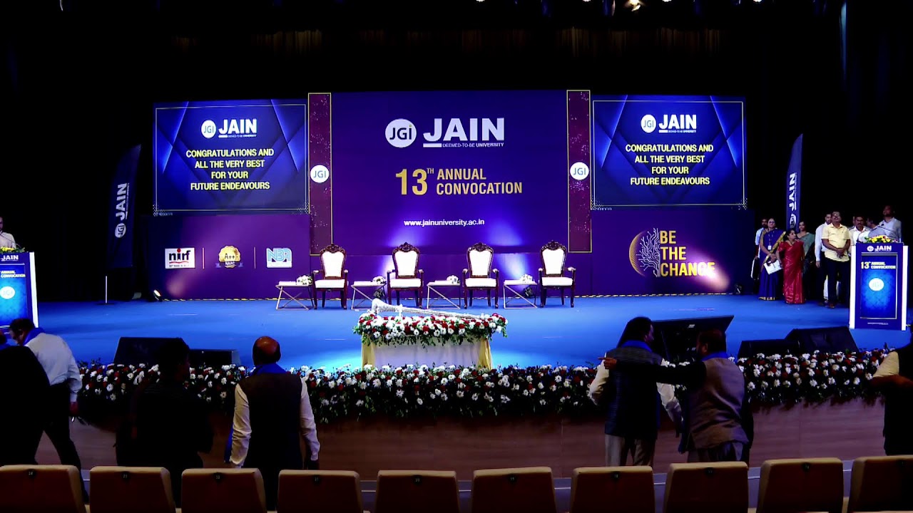 LIVE: The 13th Annual Convocation of JAIN (Deemed-to-be University) - A Glimpse through the Lens