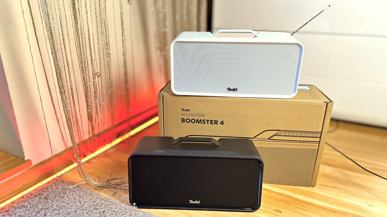 Новый TEUFEL Boomster 4 🤗 Распаковка против Boomster 3 😉 Обзор в субтитрах
