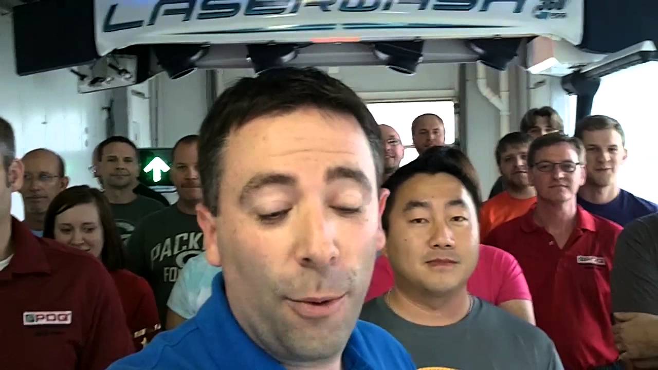 PDQ Manufacturing - Ice Bucket Challenge with LaserWash