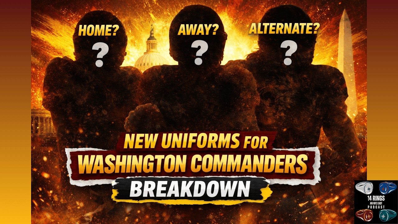 New Uniforms Are Coming For the Washington Commanders! With Special Guest @zachcohenfb