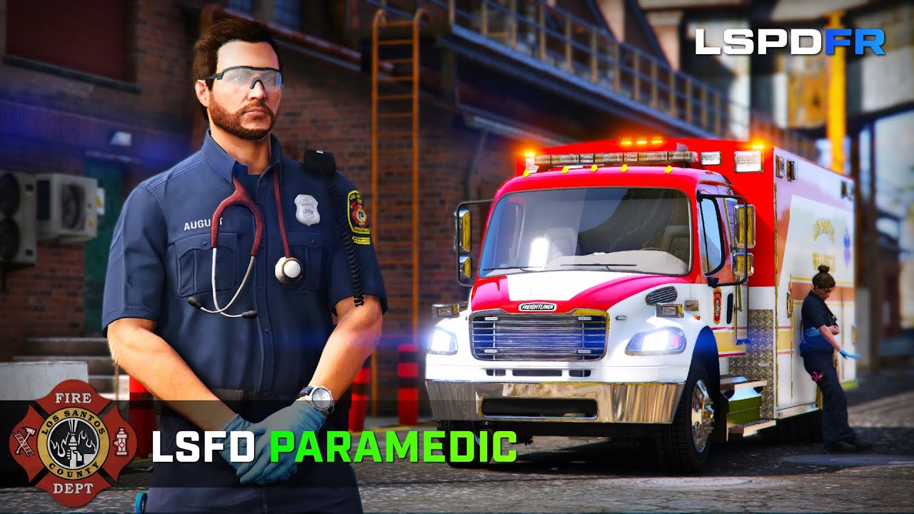 Responding to Emergencies as an LSFD Paramedic | EMS | GTA5 LSPDFR
