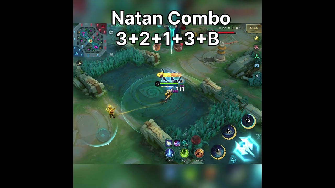 ✅Natan = Quantum Marksman! 💥 Quantum Leap + Burst Combo | MLBB Shorts #mlbbshorts #mobilelegends