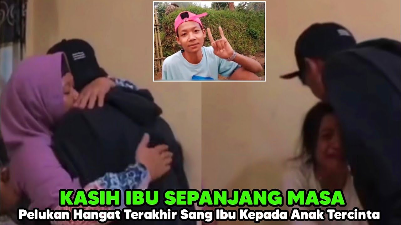 BERLINANG AIRMATA‼️INILAH MOMEN TERAKHIR IBU DAN ADIK SAM RENALDI BERTEMU 