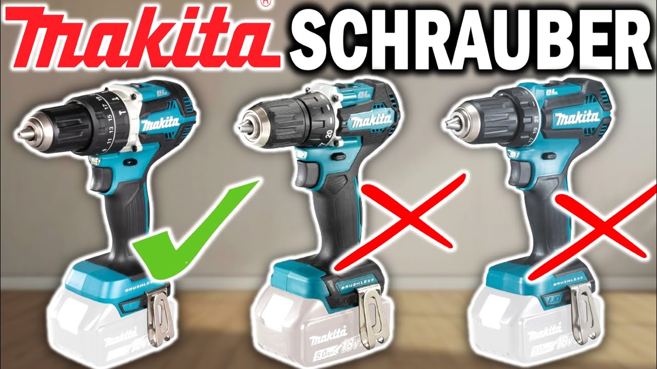 Beste MAKITA AKKU SCHRAUBER 2026🔥 | Top 3 Makita Akku-Schlagbohrschrauber