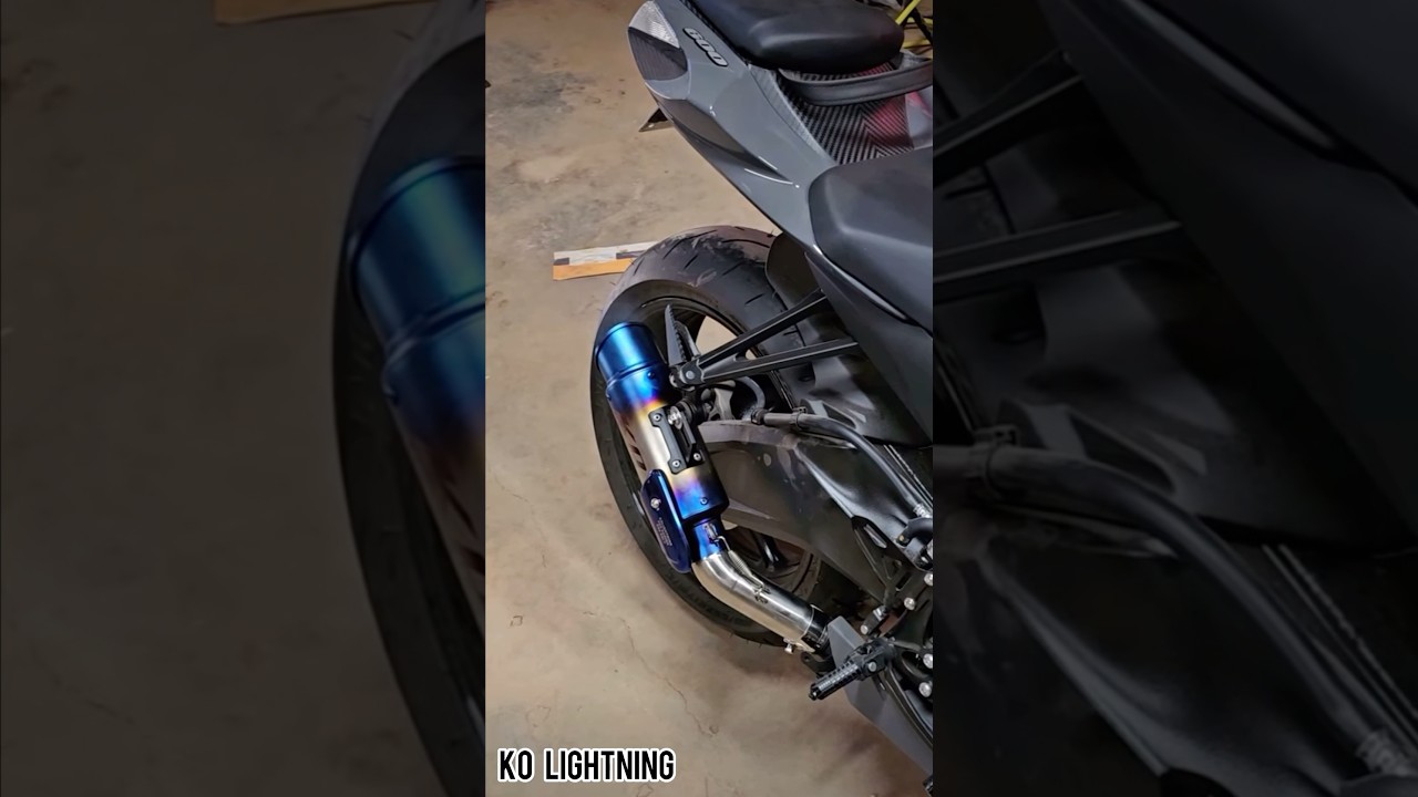 GSX-R600 with STOCK or KO LIGHTNING Exhaust Sound❓#suzuki #gsxr600 #moto #biker #shorts #2025