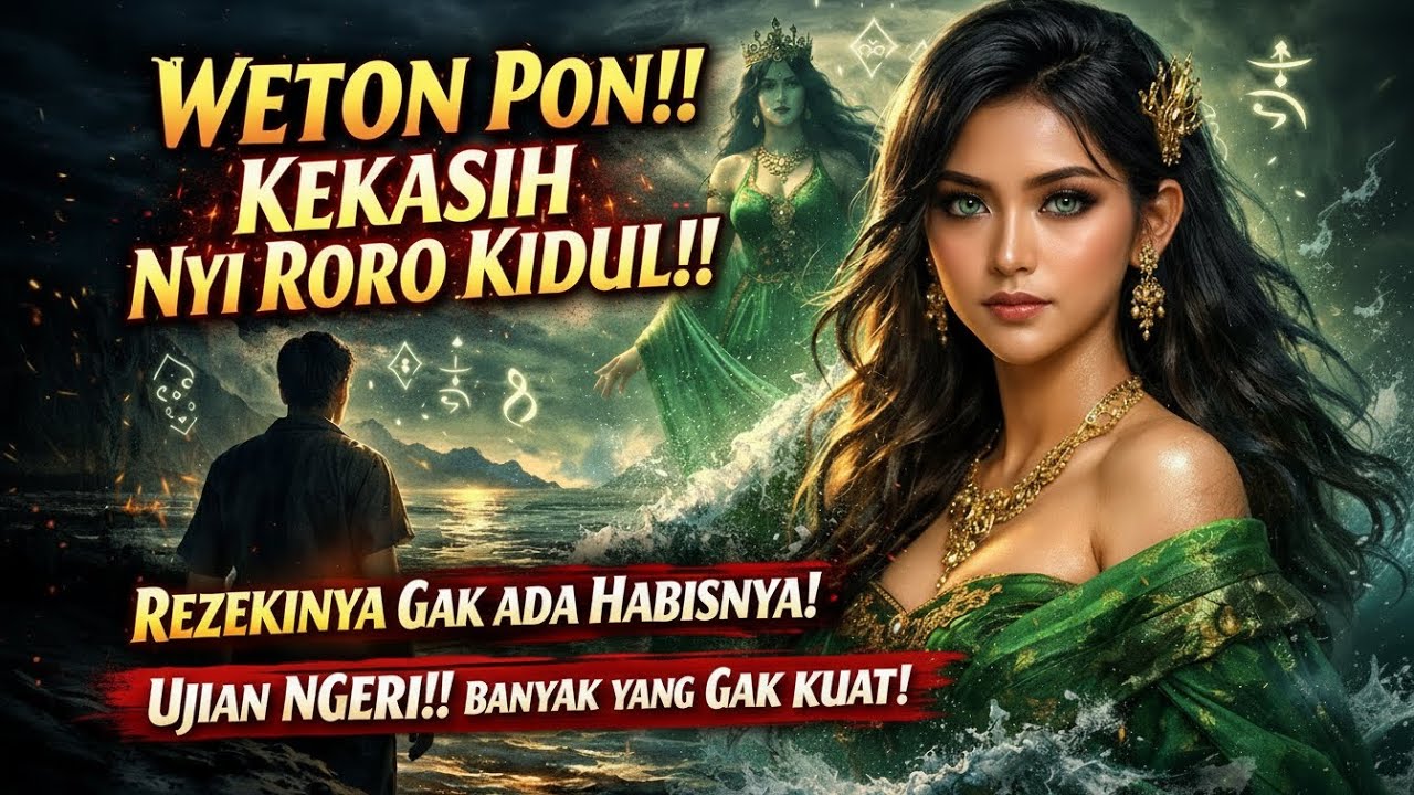 NGERI!! WETON PON DIJAGA NYI RORO KIDUL?! PANTES REZEKINYA GAK PERNAH HABIS