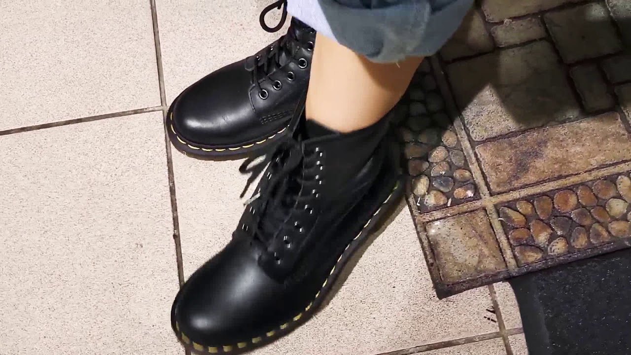 Dr. Martens, 1460 W Black Nappa