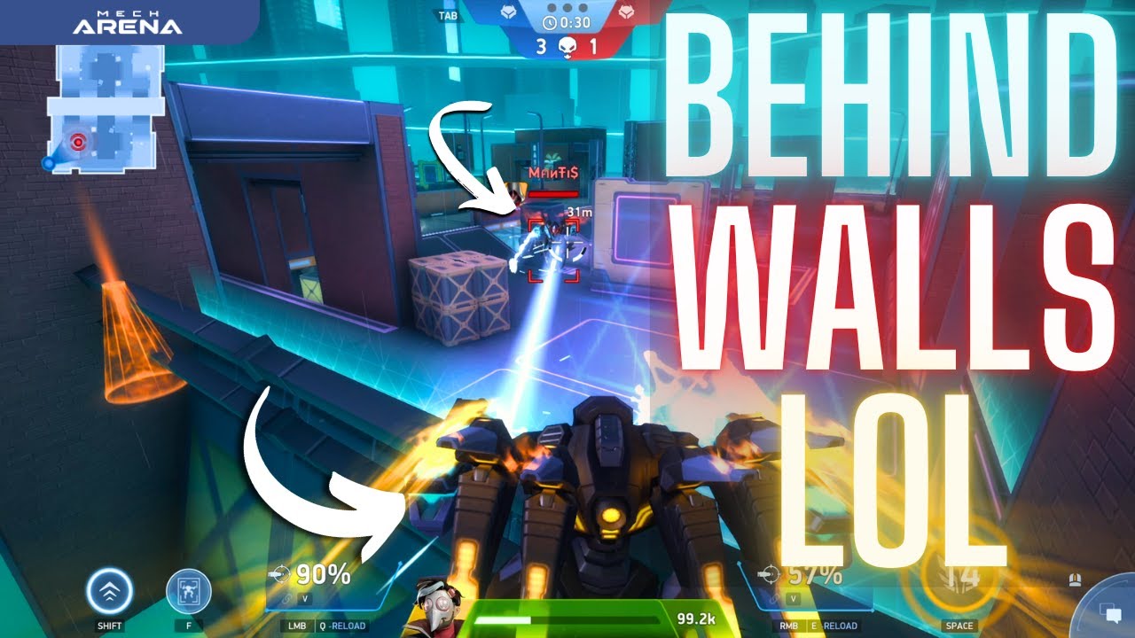 My Deathwalker Had Some Other Plans 🥶 | Mech Arena | 1v1 Customs