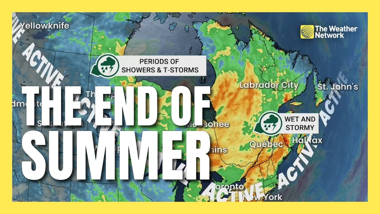 The end of summer in Canada: what the weather forecast says