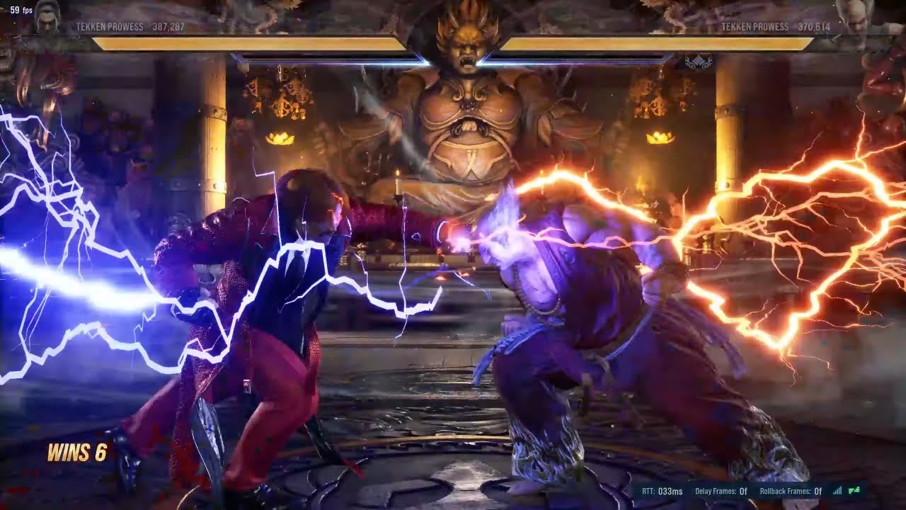 Rugal Customization fits Kazuya So Well! Kazuya Vs Heihachi!