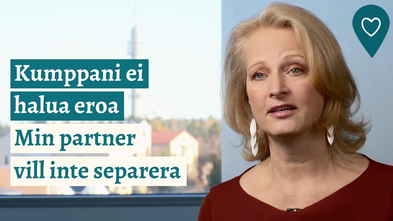 Haluan erota, mutta kumppani ei. Mitä olisi hyvä huomioida?