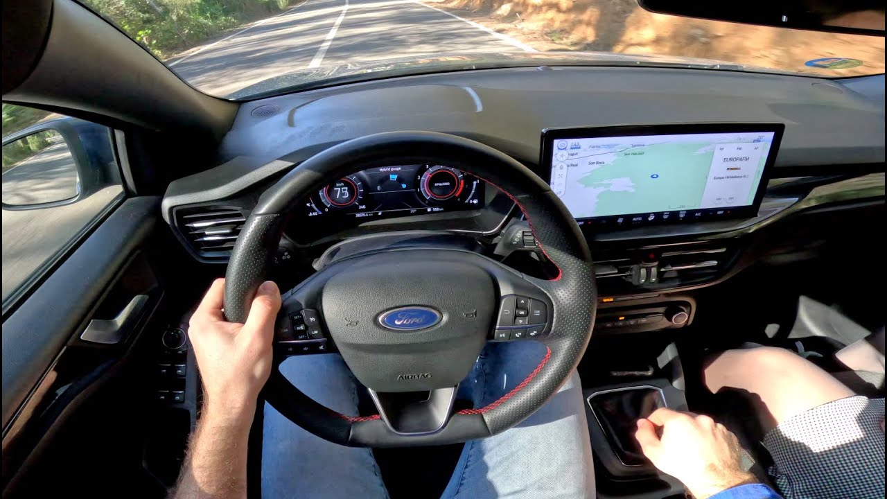 2022 Ford Focus ST Line [1.0 EcoBoost Hybrid - 125 HP] POV Test Drive