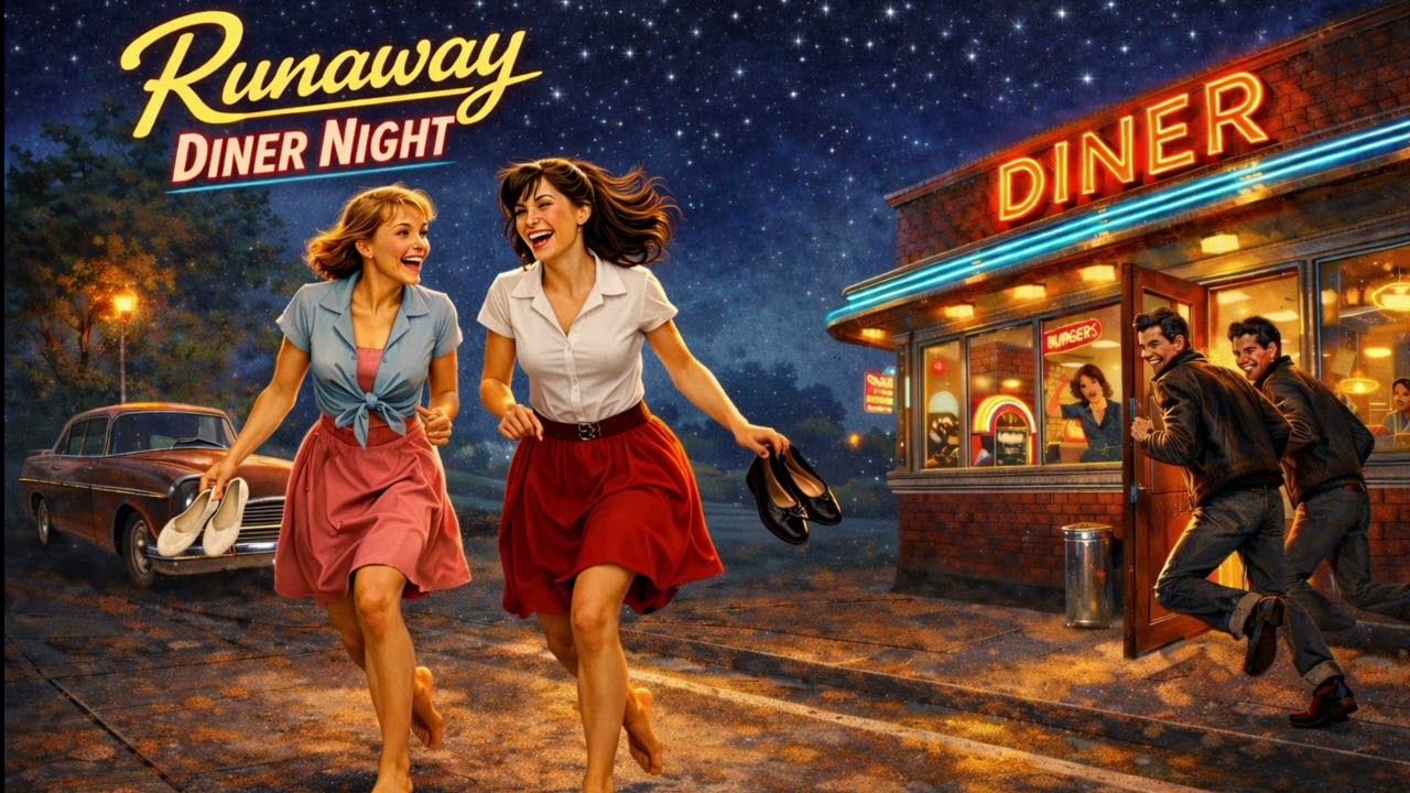 Runaway diner night #musicvideoNewMusic #OfficialMusicVideo #Music #new #musicvideo #ai #newmusic