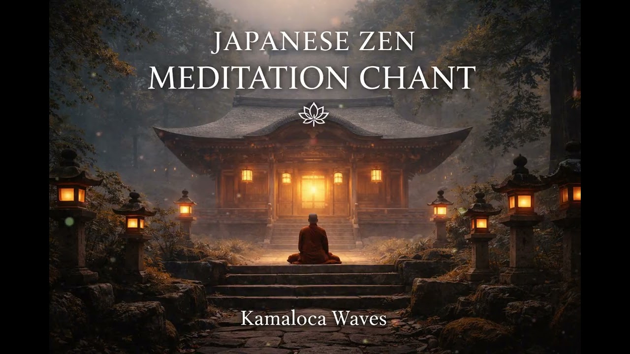 Japanese Zen Meditation Chant | Sacred Temple Chant | Kamaloca Waves