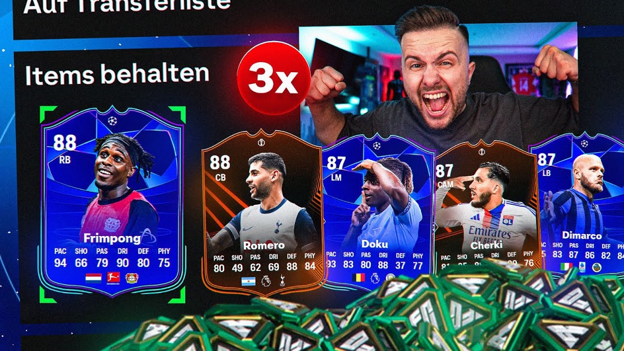 3x RTTK GEZOGEN 😱 1. EVENT in EA Fc 25 Pack&nbsp;Opening&nbsp;🔥