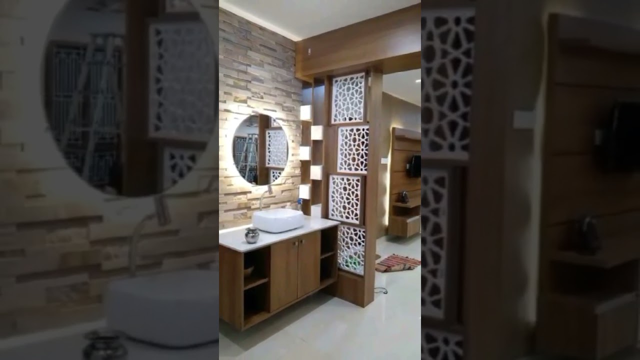 2026  Modern Wash Basin Cabinet Design/ wash unit /Kerala home interior# 9526284034