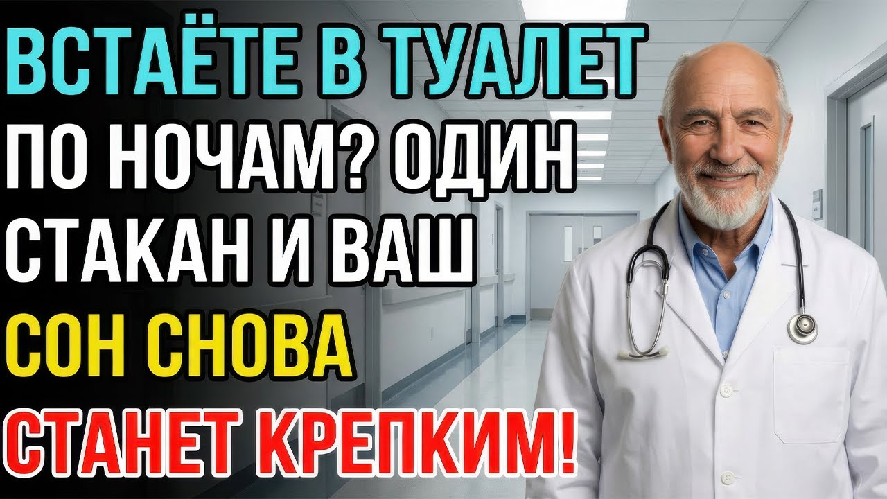 Почки будут благодарны: один стакан на ночь избавит от ночных визитов в туалет