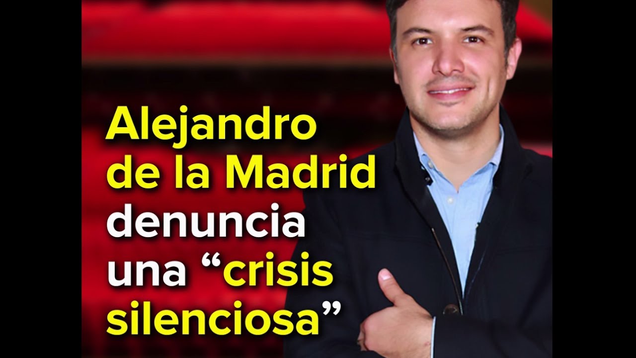 Alejandro De La Madrid denuncia una 
