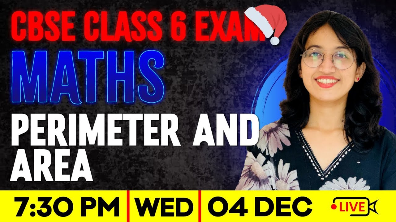CBSE Class 6 Maths  | Perimeter And Area | Full Chapter Exam Winner