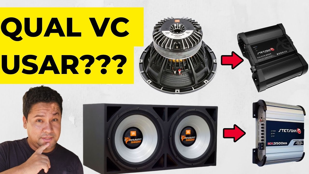 Qual m&oacute;dulo amplificador &eacute; melhor para tocar 2 Tornado 2200? #jbl #somautomotivo #som
