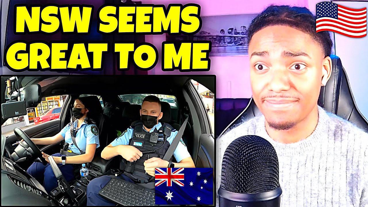 AMERICAN REACTS to Day In The Life: NSW Police Force