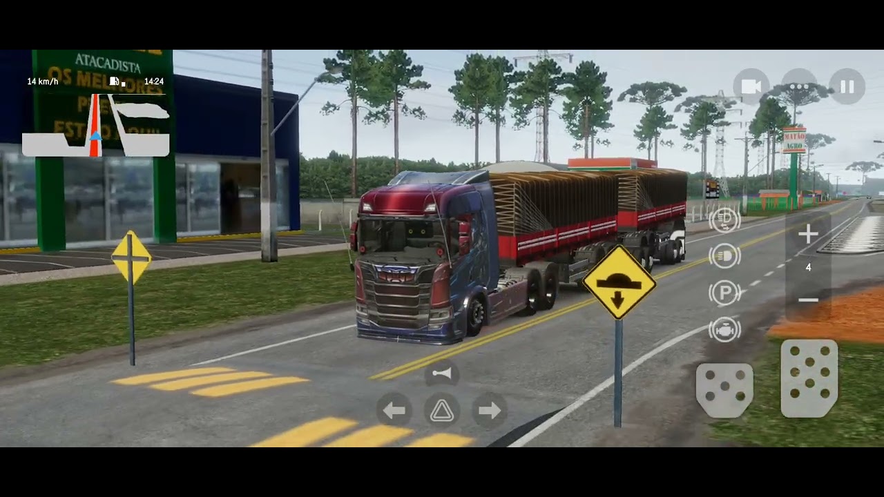 Botando pressão no Scania 540 #globaltruckonline 