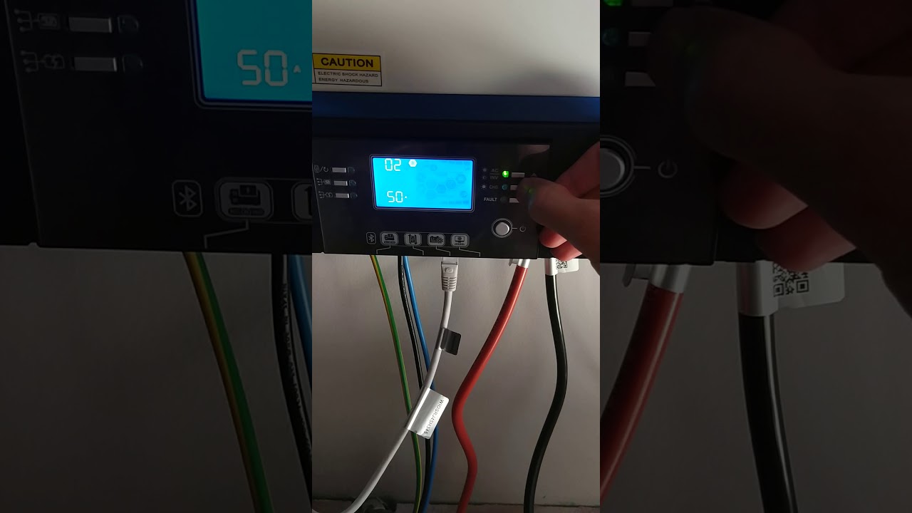 Parámetros de carga batería pylontech en axpert (inversor solar)