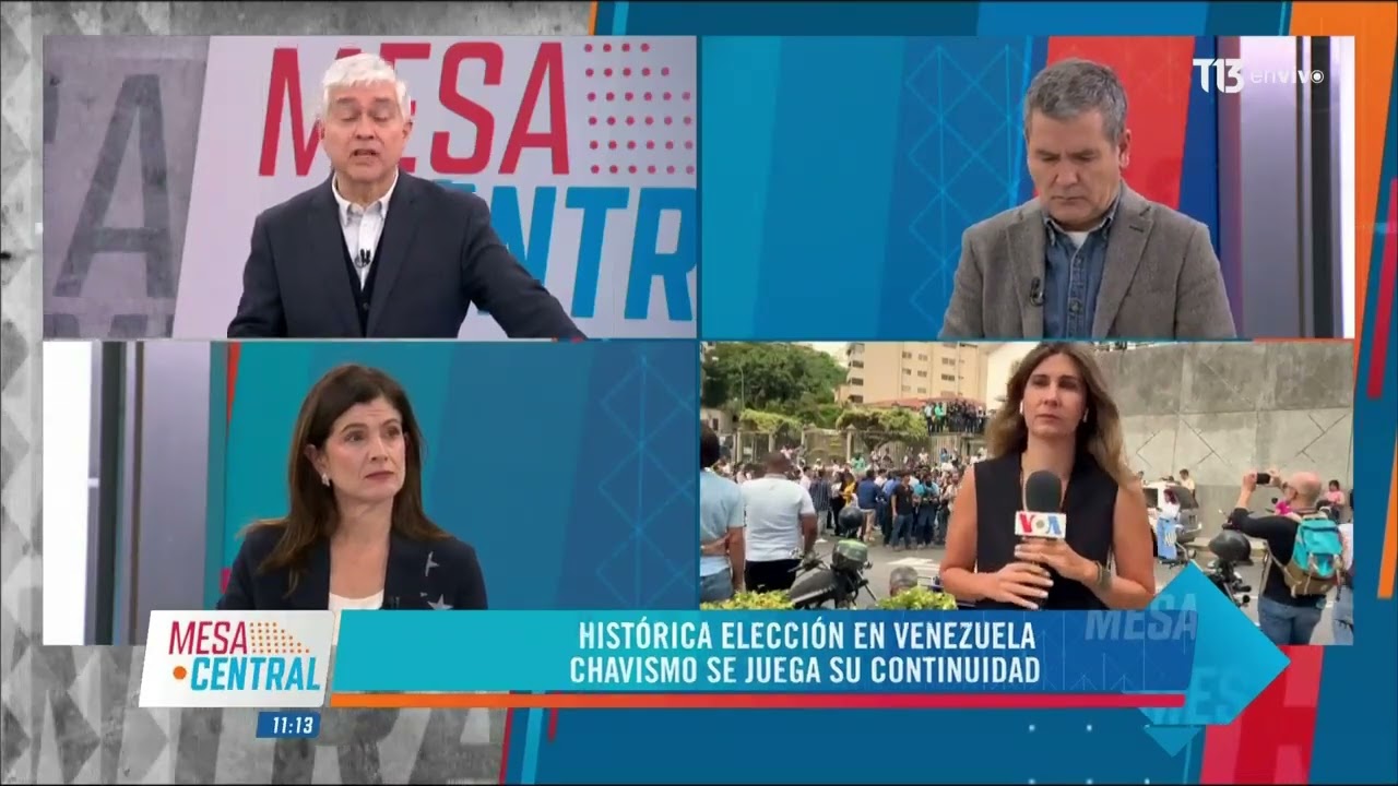 En vivo desde Caracas: Histórica elección en Venezuela