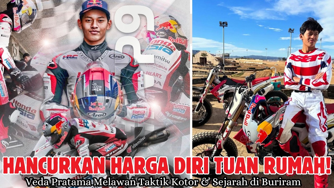 Terungkap! Cara Veda Pratama Hancurkan “Tembok Thailand” di Tikungan Terakhir Buriram! 🇮🇩
