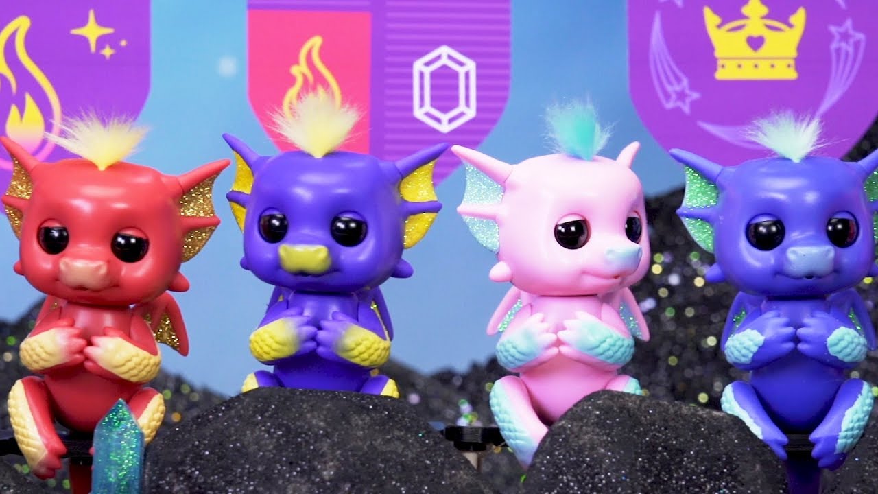 Fingerlings Dragons Compete To Be The Best | The Fingerlings Show | Toy Videos