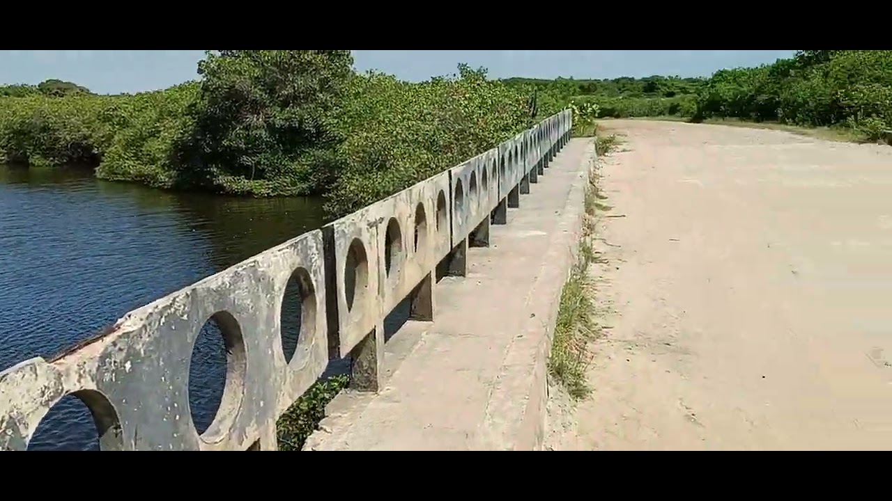Rio sob a ponte Maria Rosa, Farol de São Tomé, Campos dos Goytacazes RJ. 21/02/2026