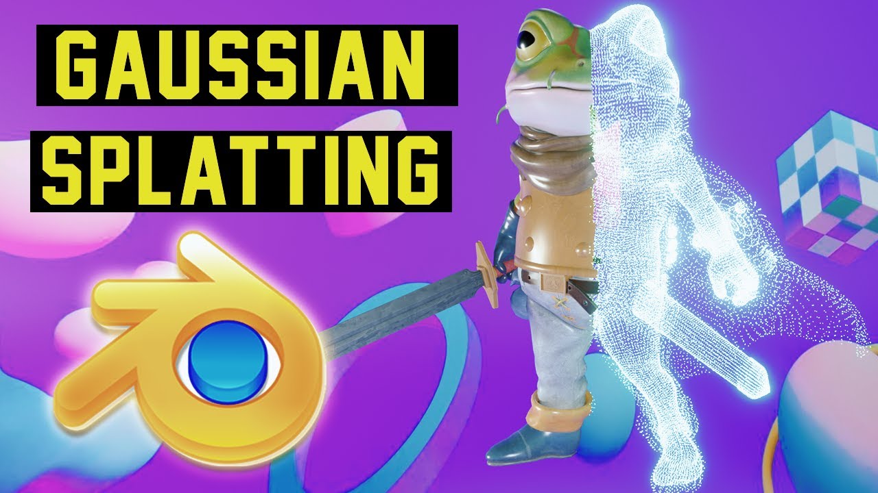 Gaussian Splatting + Blender — это ПОТРЯСАЮЩЕ!
