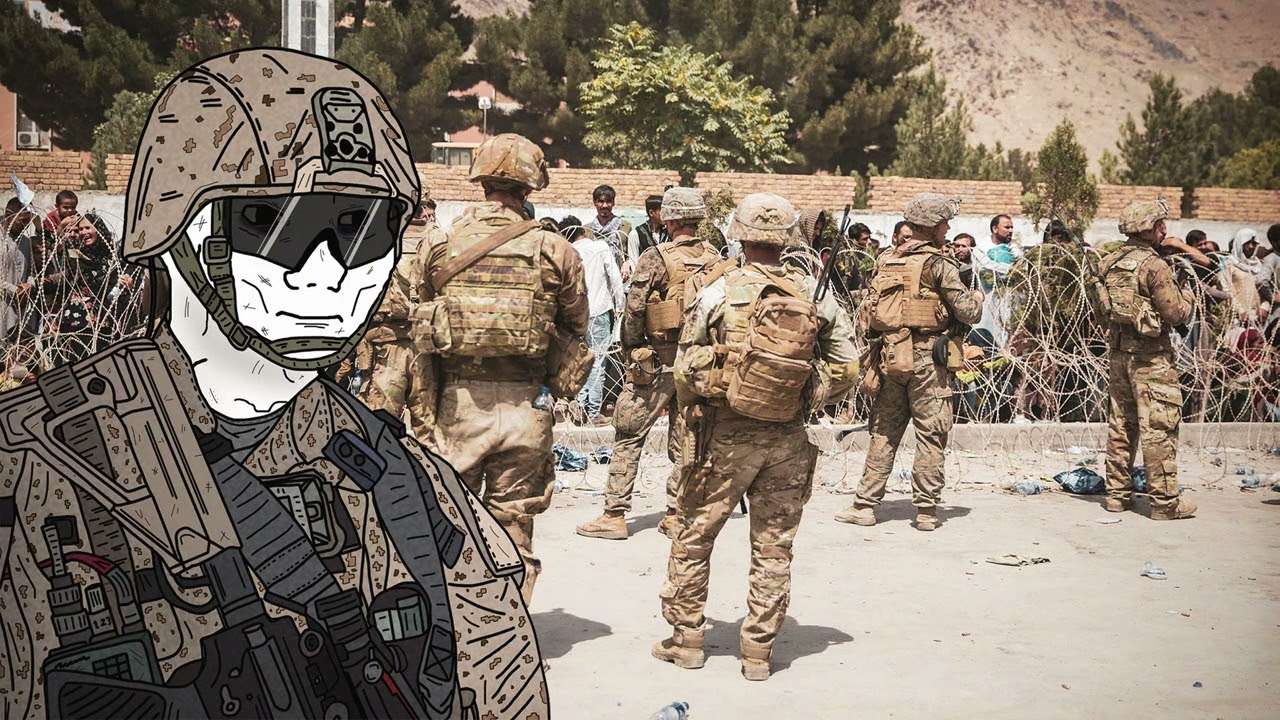 Hurt (Johnny Cash) but you're evacuating Kabul Airport