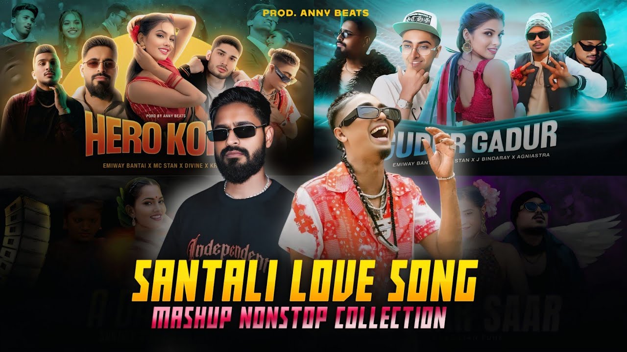 SANTALI LOVE SONG RECAP | MASHUP NONSTOP COLLECTION | BRAZILIAN FUNK | PROD. ANNY BEATS