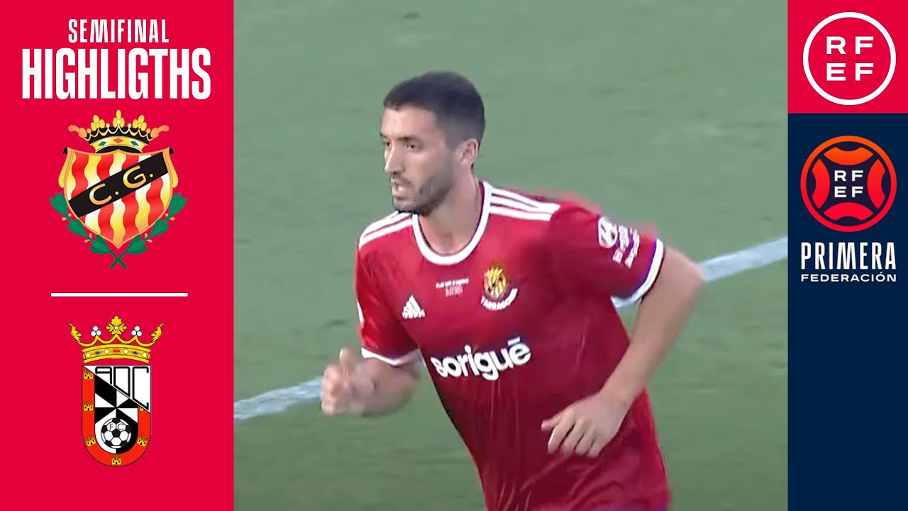 Resumen #PrimeraFederación | Gimnàstic de Tarragona 2-1 AD Ceuta FC | Playoffs | Semifinal (Vuelta)