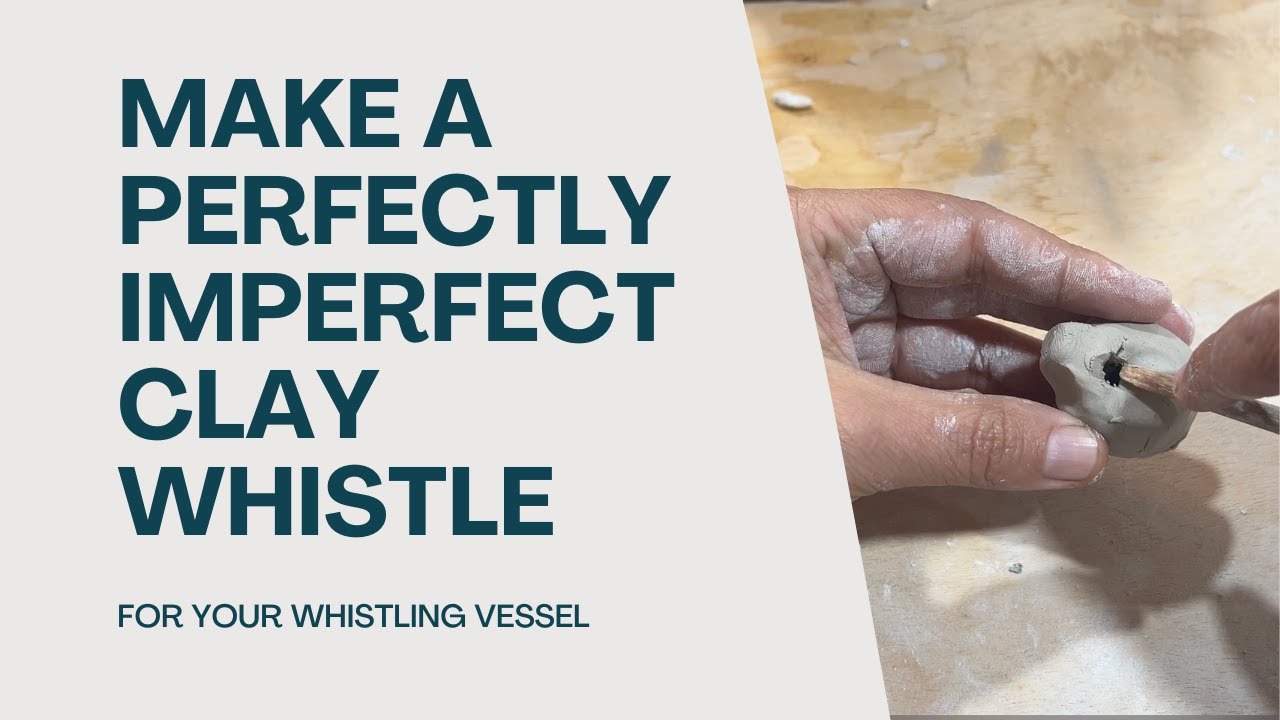 Perfectly imperfect clay whistles for Peruvian/Ecuadorian Whistling Vessels