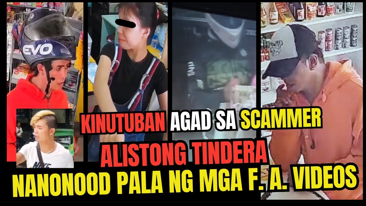 ALISTONG TINDERA BISTADO ANG PANG MOMODUS NI SCAMMER #trendingnow #viralcctv #cctv